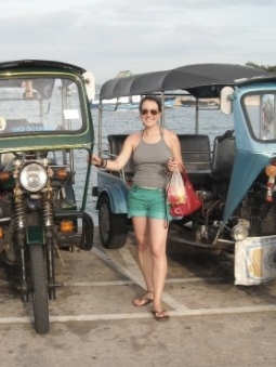 Denise Steller on Koh Chang Island in Thailand.