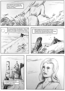 Page sample from The Demonhuntress